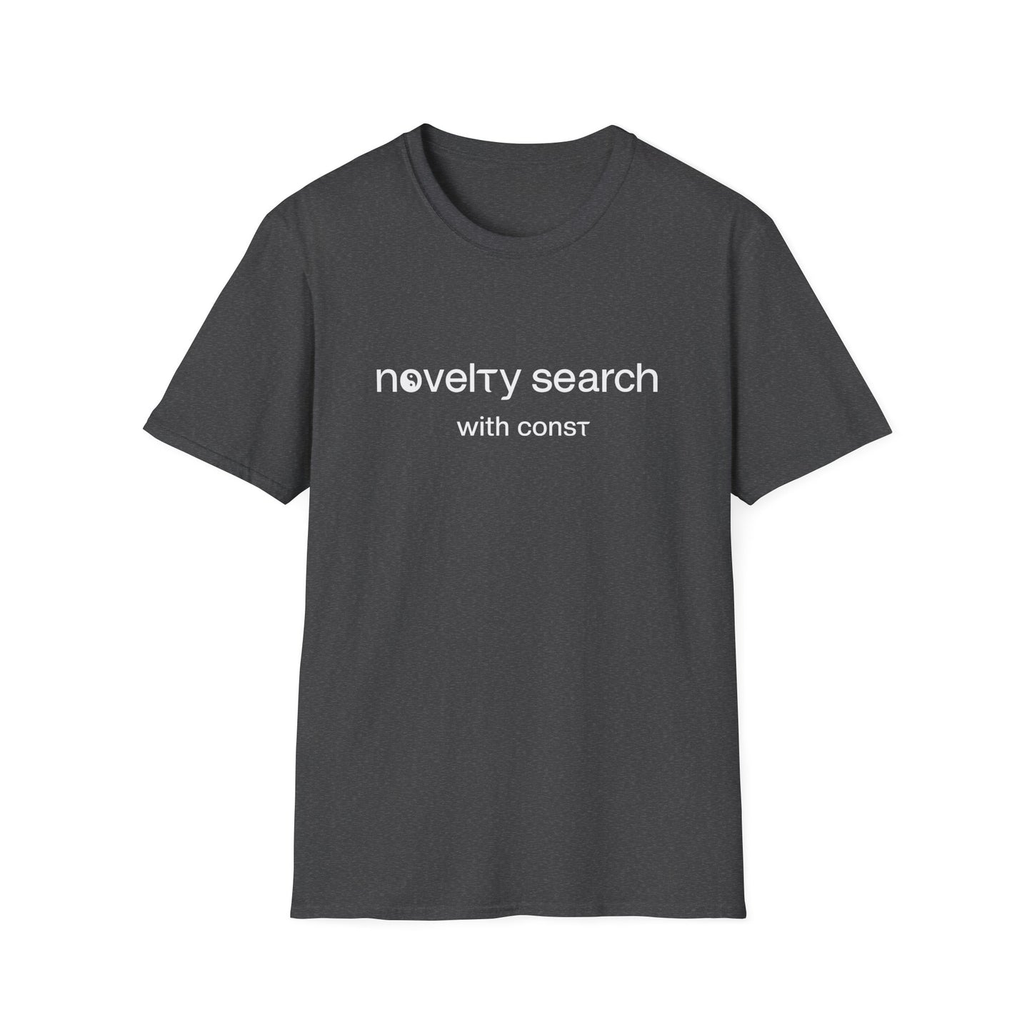 Novelty Search with Const T-Shirt