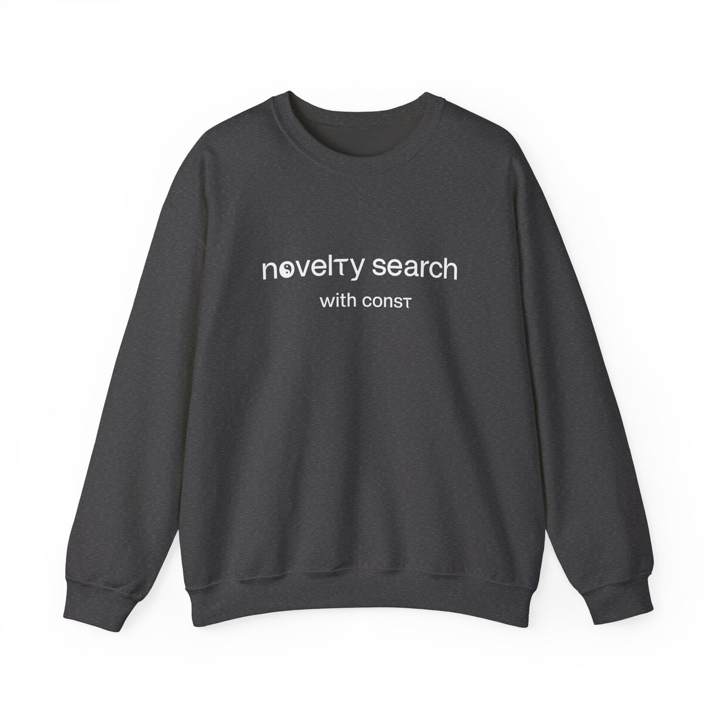 Novelty Search with Const Sweatshirt