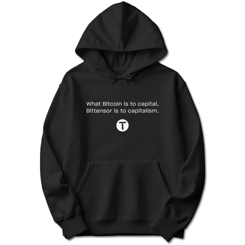 Bitcoin Capital, Bittensor Capitalism Hoodie