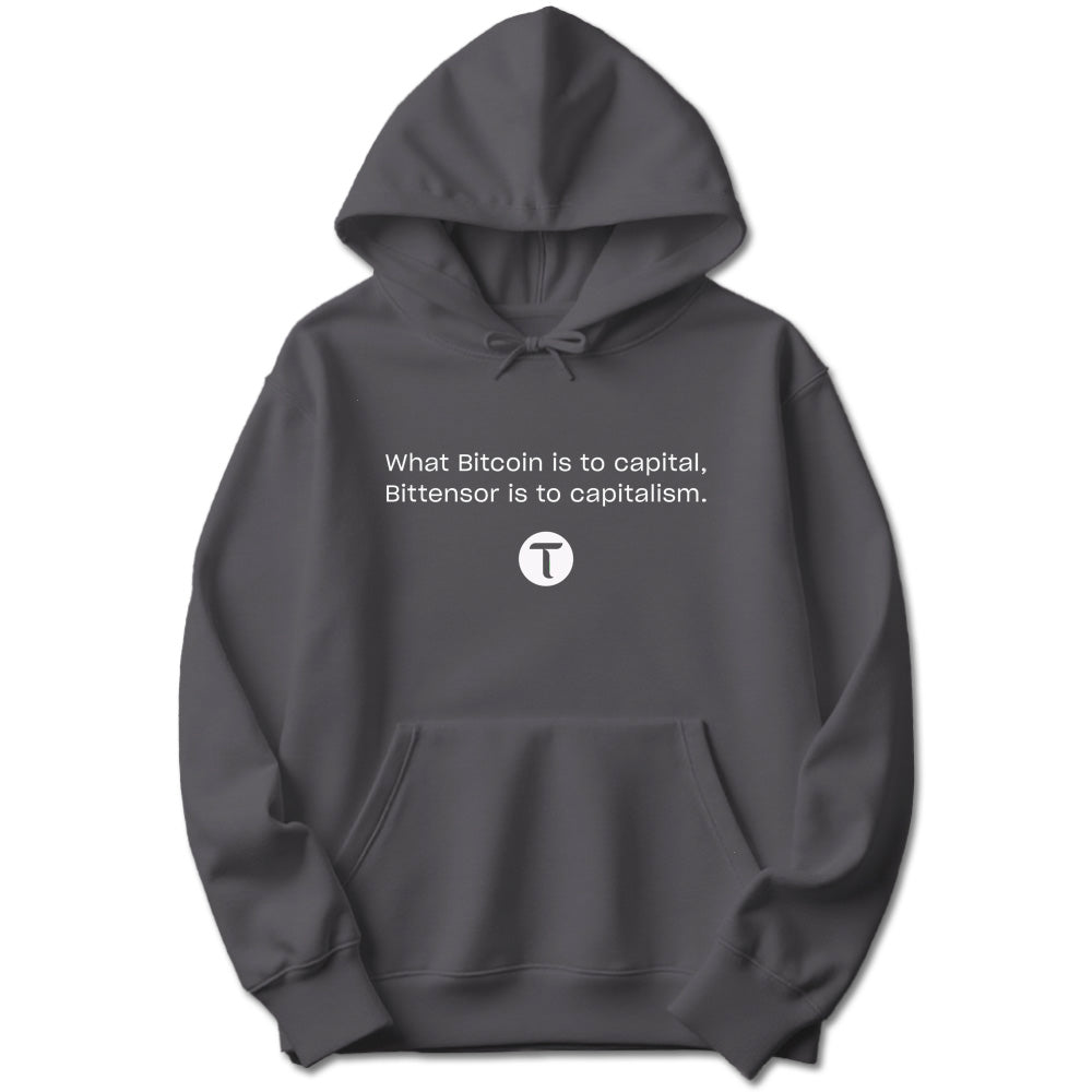 Bitcoin Capital, Bittensor Capitalism Hoodie