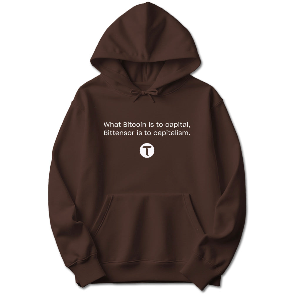 Bitcoin Capital, Bittensor Capitalism Hoodie