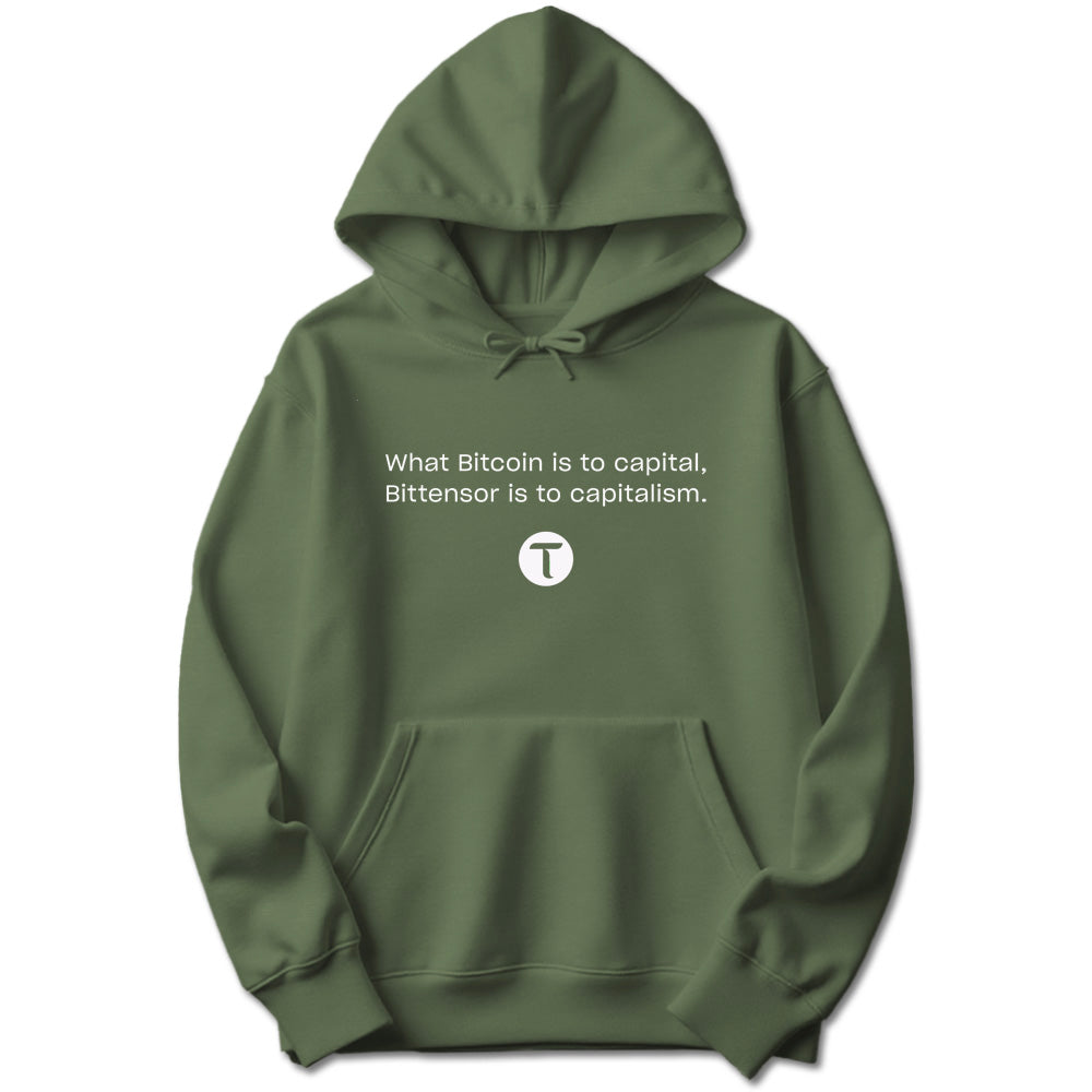 Bitcoin Capital, Bittensor Capitalism Hoodie