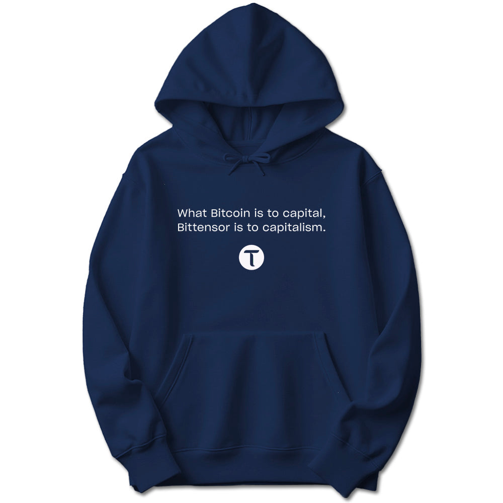 Bitcoin Capital, Bittensor Capitalism Hoodie