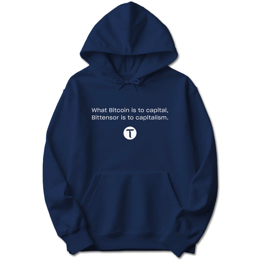Bitcoin Capital, Bittensor Capitalism Hoodie