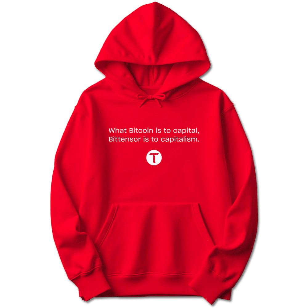 Bitcoin Capital, Bittensor Capitalism Hoodie
