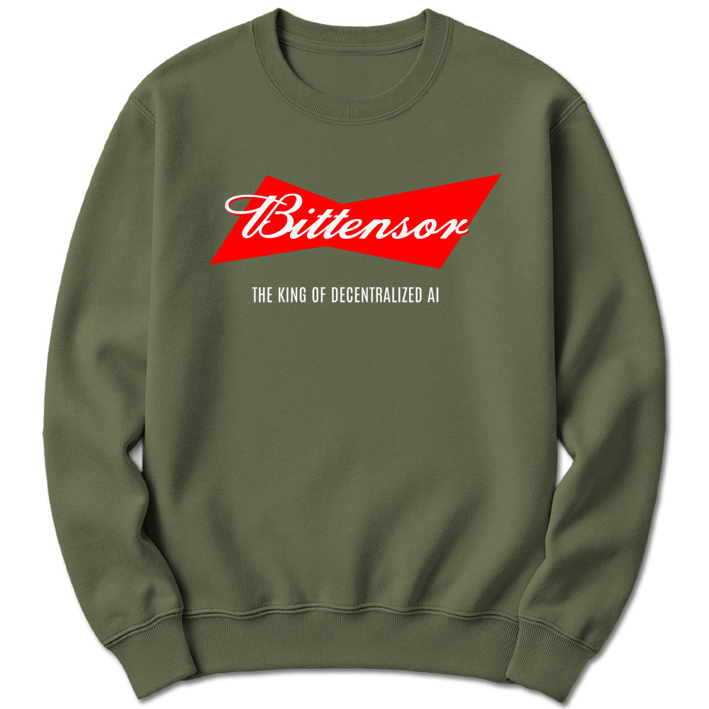 Bittensor  The King of Decentralized AI Sweatshirt