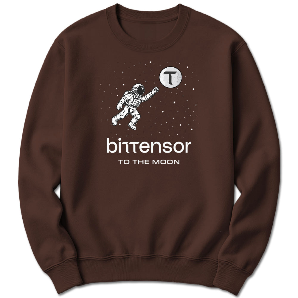 Bittensor To The Moon Sweatshirt