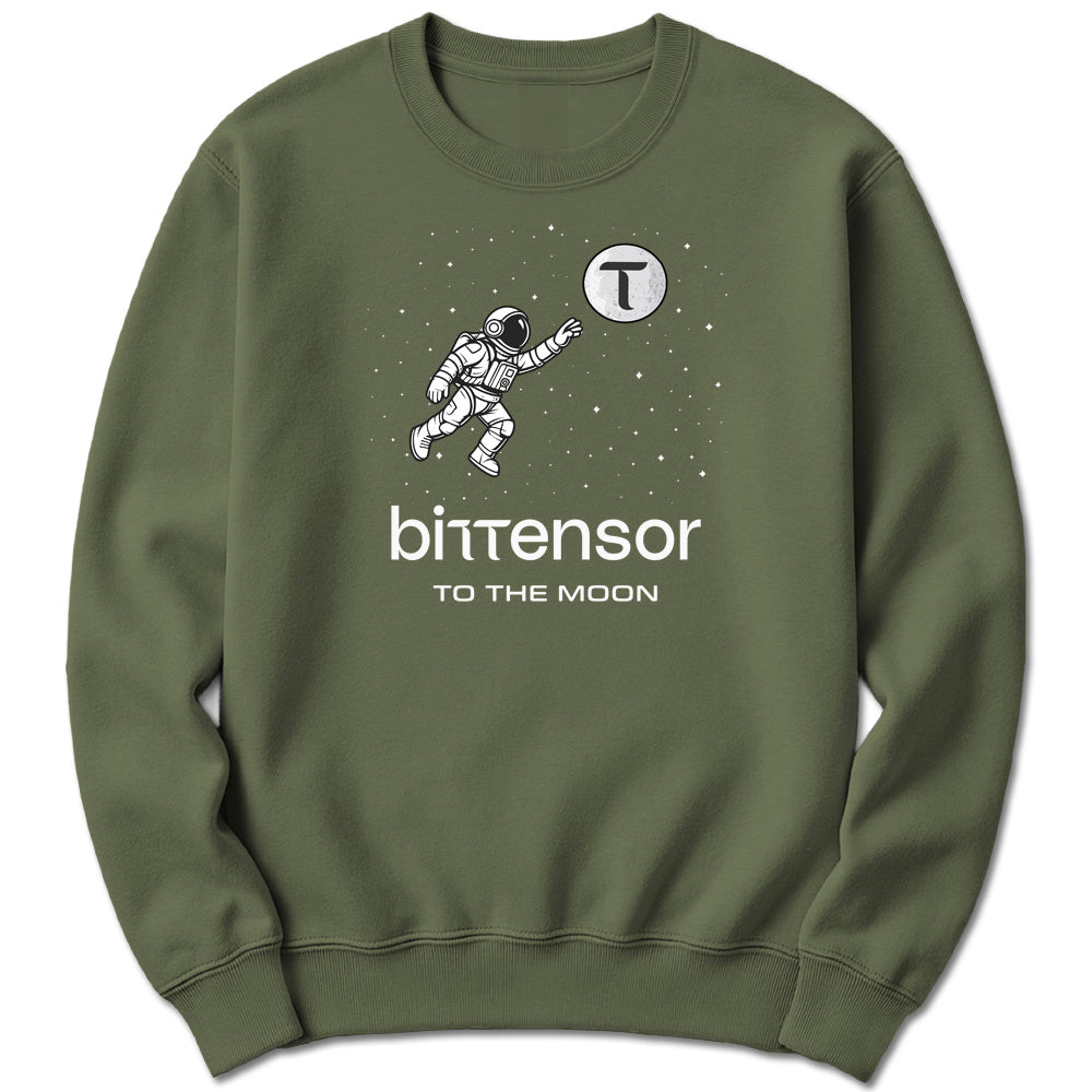 Bittensor To The Moon Sweatshirt