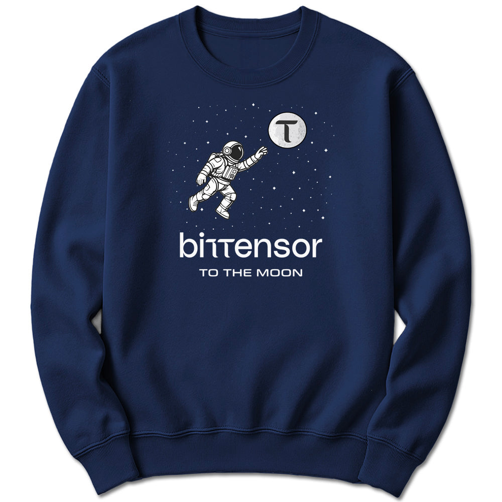 Bittensor To The Moon Sweatshirt