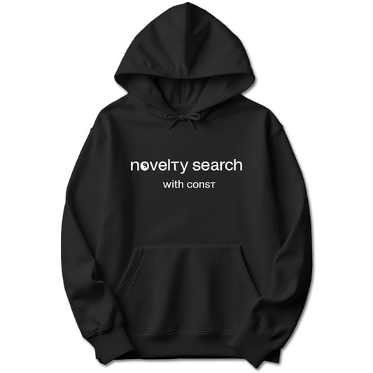 Novelty Search with Const Hoodie