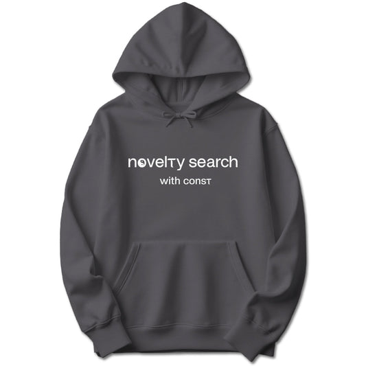 Novelty Search with Const Hoodie