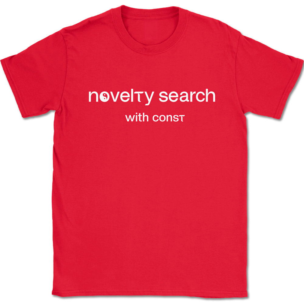 Novelty Search with Const T-Shirt