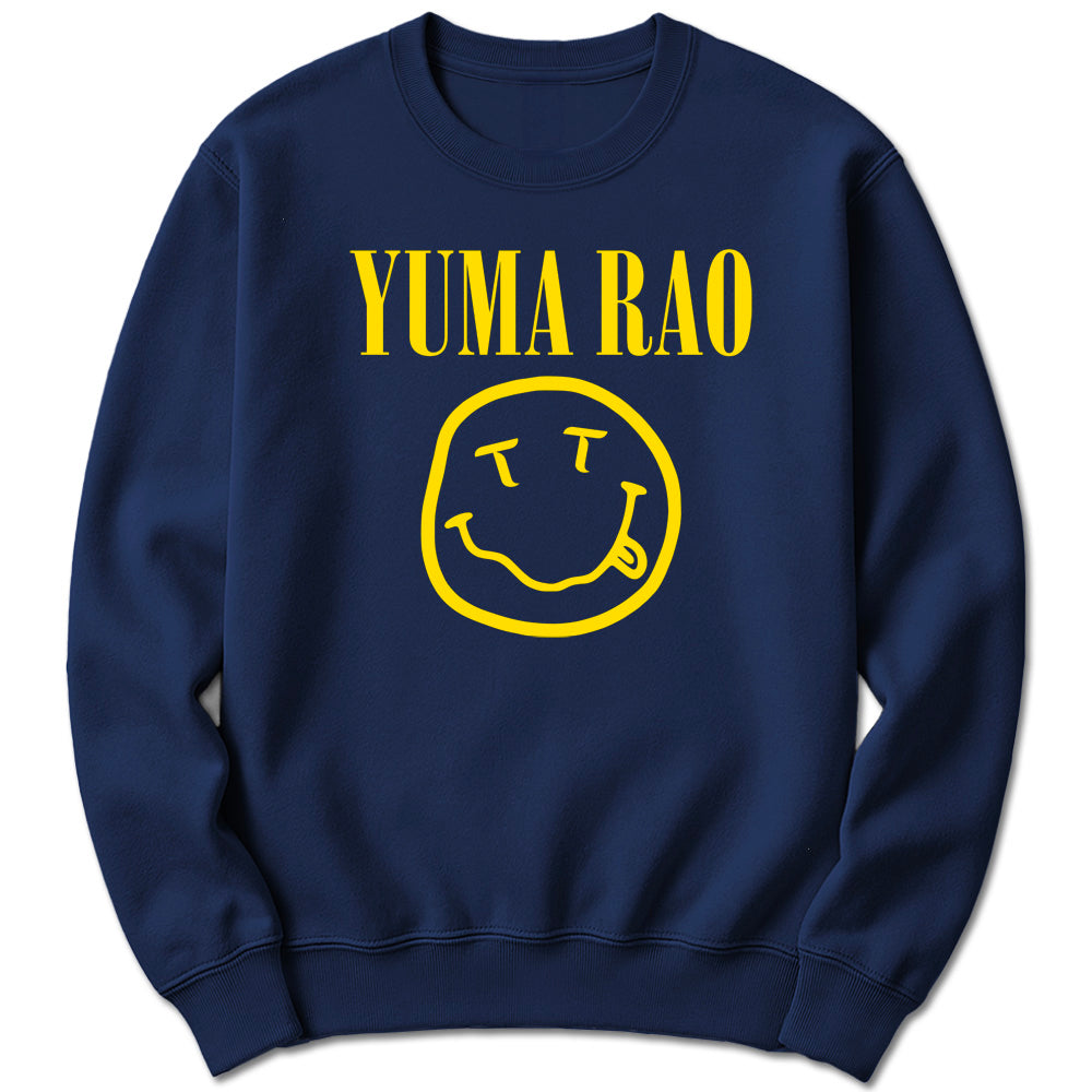 Yuma Rao Smiley Face Sweatshirt